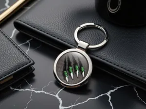 Keychain Alloy Build Racing Design